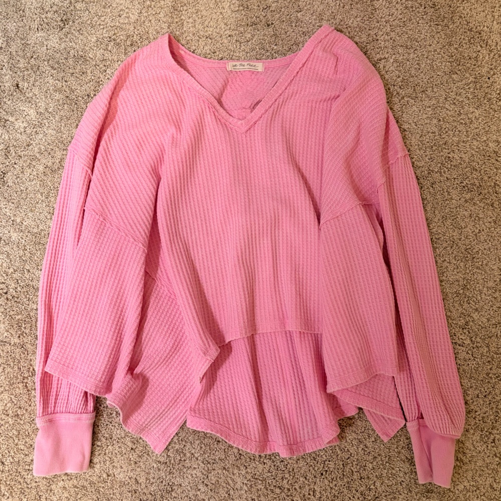 Free People flowy oversized long sleeve